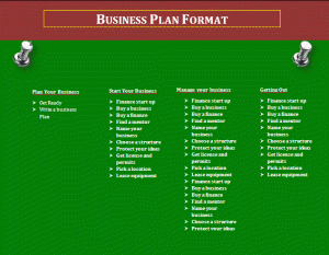 Sample business plan Format