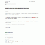 Application Letter Template